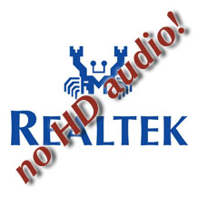 Hardverhiba miatt nem m�k�dhet a HD hang a Realtek-alap� lej�tsz�kon