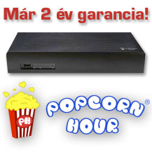 K�t �v garancia j�r ezent�l a Popcorn Hour A-210-esekre