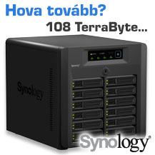 �j Synology modellek ak�r 36 lemeznyi kapacit�ssal
