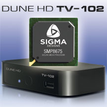 Lev�ltja a Dune HD a TV-101-et