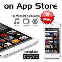 Mede8er iOS app: m�jus 21.