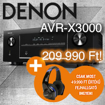 Ingyen f�les az AVR-X3000-hez is