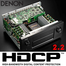 Fizet�s HDCP 2.2 a Denon-t�l