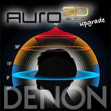 Auro-3D minden be�g�rt Denon-ra