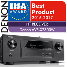 EISA d�jat nyert az AVR-X2300W