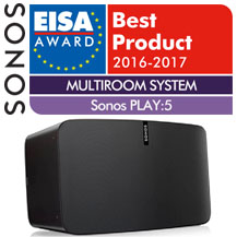 EISA d�jas a Sonos Play:5 is