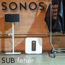Sonos SUB – hamarosan feh�rben is