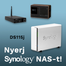 Nyerj Synology NAS-t zenelej�tsz�ddal!