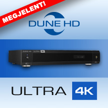 Itt a Dune HD Ultra 4K �s �jra rakt�ron a Max 4K is