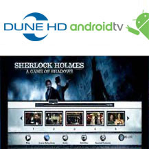 Blu-ray men� az Android TV-s lej�tsz�inkon