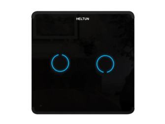 Heltun Touch Panel Switch Duo (fekete-fekete)