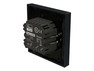 Heatit Z-TRM6 thermostat (matt fekete)
