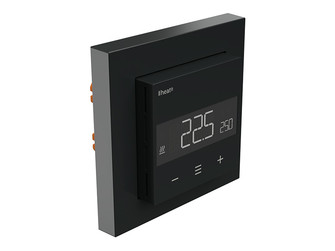 Heatit WiFi6 thermostat (matt fekete)